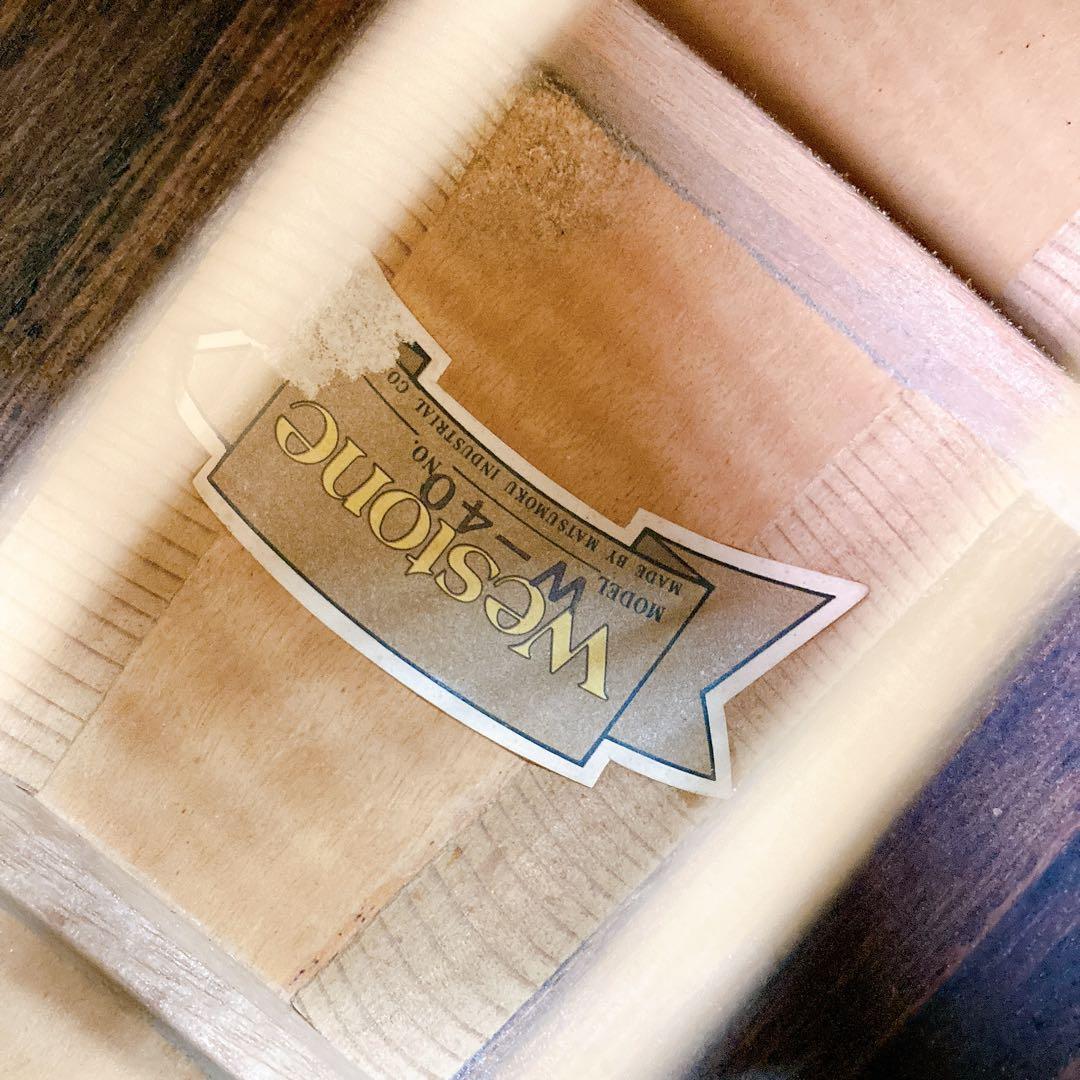 westone w-40 バックハカランダ　3P ジャパンビンテージ　アコギ