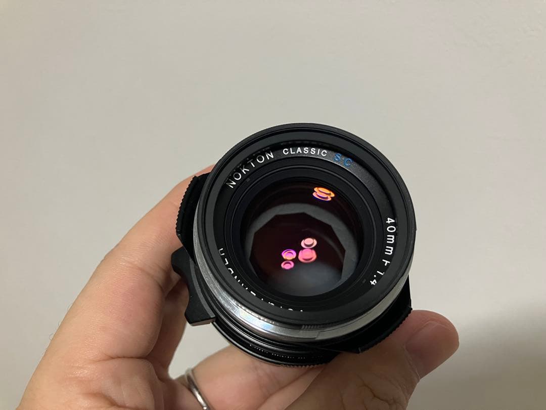 NOKTON Classic 40mm f1.4 + レンズフード