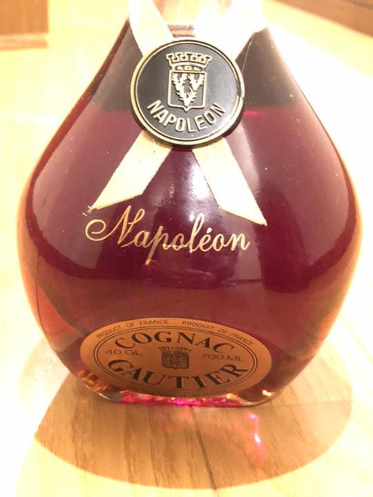 ブランデー Napoleon COGNAC GAUTIER 40GL