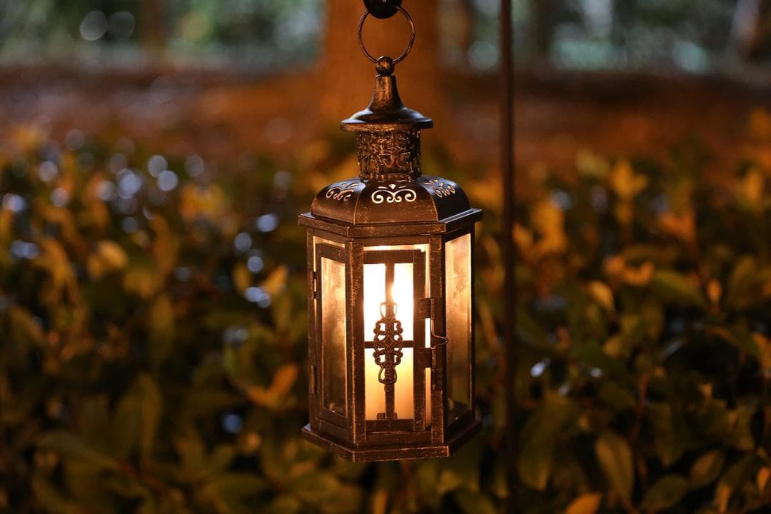 ランタン ヴィンテージ インテリア キャンドルホルダー 25cm