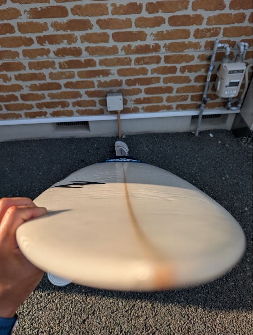 ZBURH CUSTOM(ゼブラ)サーフボード5'11 トライフィン FCS2