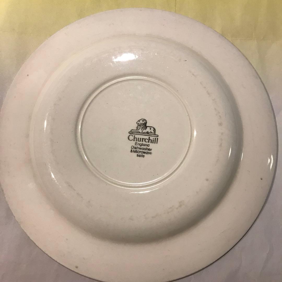 チャーチル社　ザルツブルクシリーズ　プレート8枚セット　英国　ビンテージ　廃盤