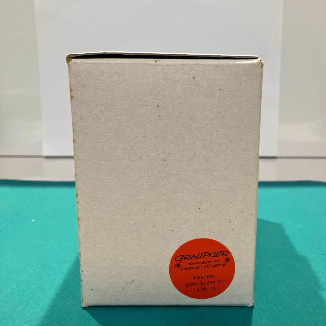 ドイツ　ザイフェン　グラウプナー　　 サンタのピラミッド　木のおもちゃ