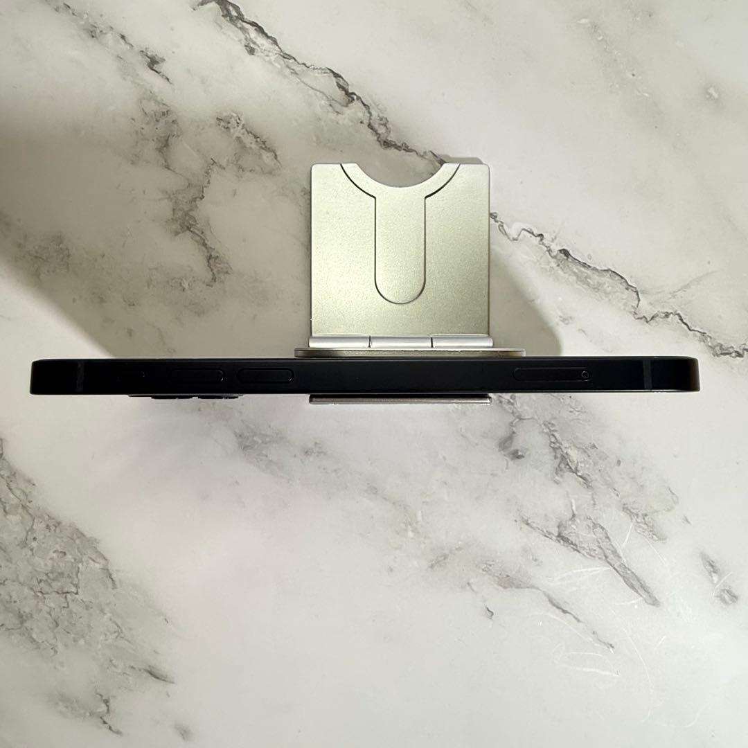 ★バッテリー100% iPhone 12 128GB ブラック　SIMフリー