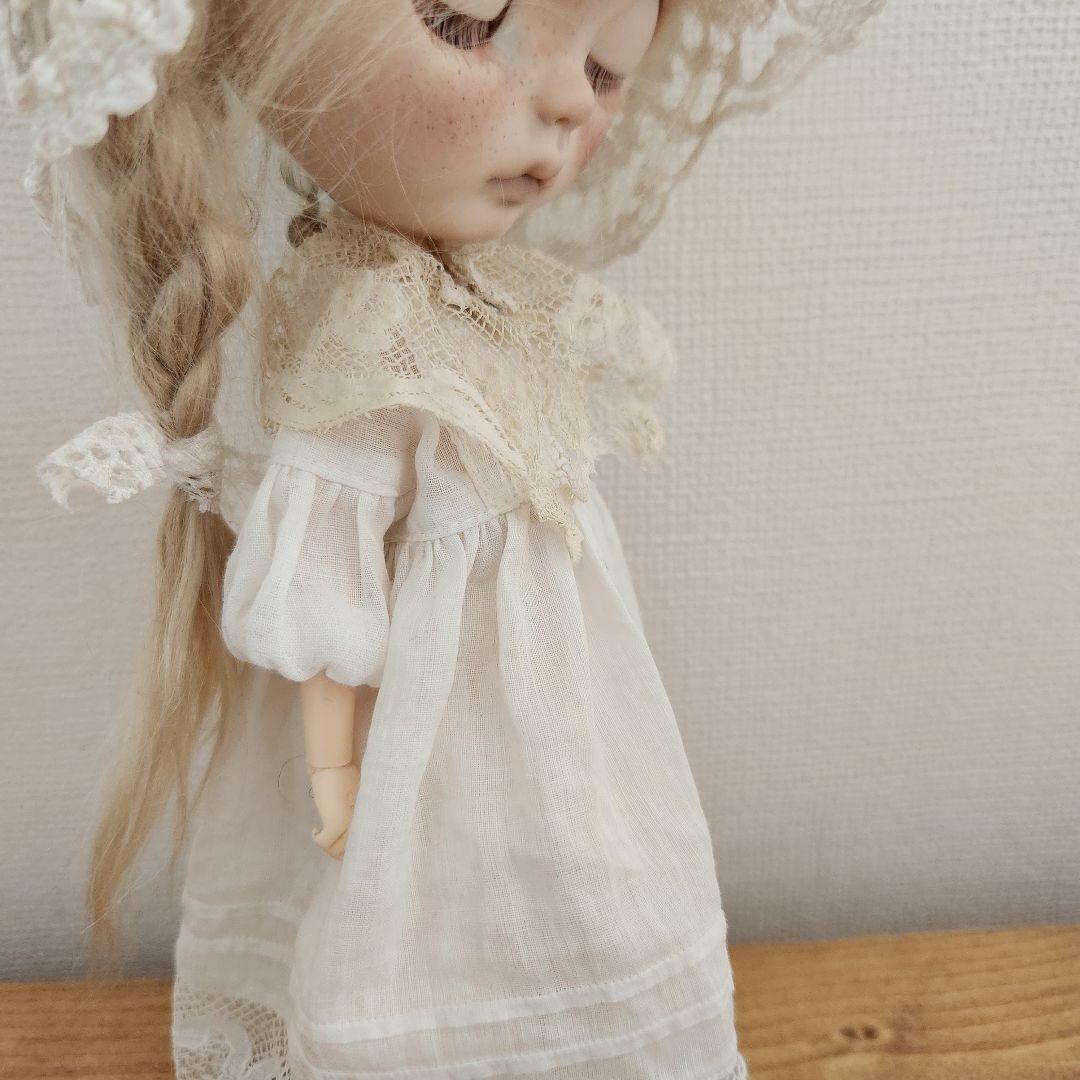 ブライス用アウトフィット アンティークレースボネのセット