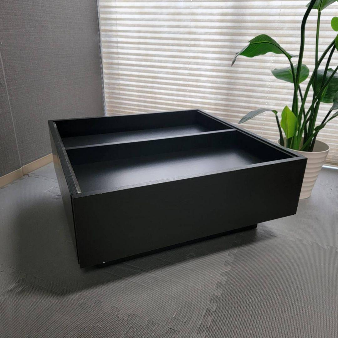 地域限定送料込　GS-BOXY COFFEE TABLEカマラスボックステーブル