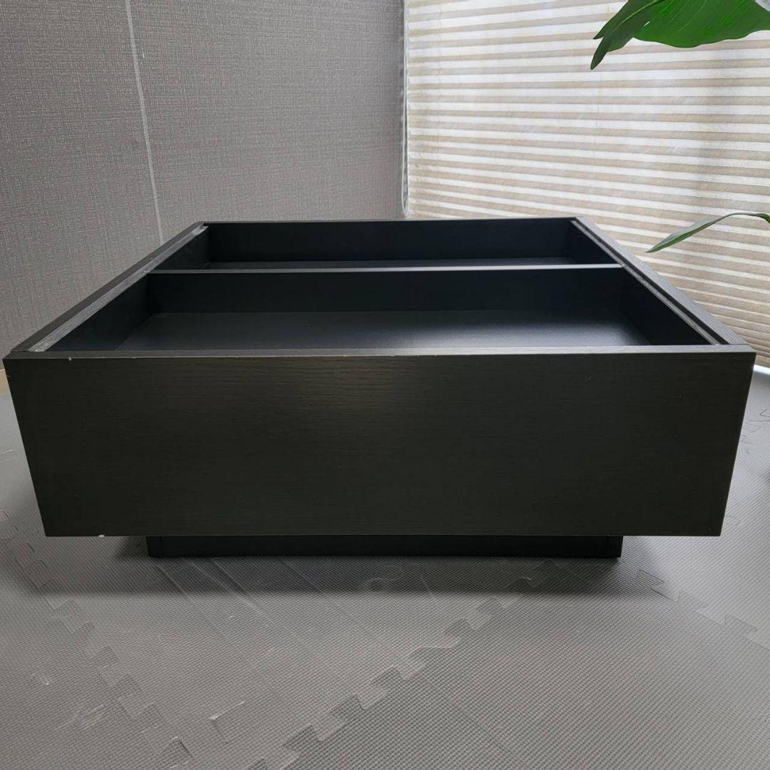 地域限定送料込　GS-BOXY COFFEE TABLEカマラスボックステーブル
