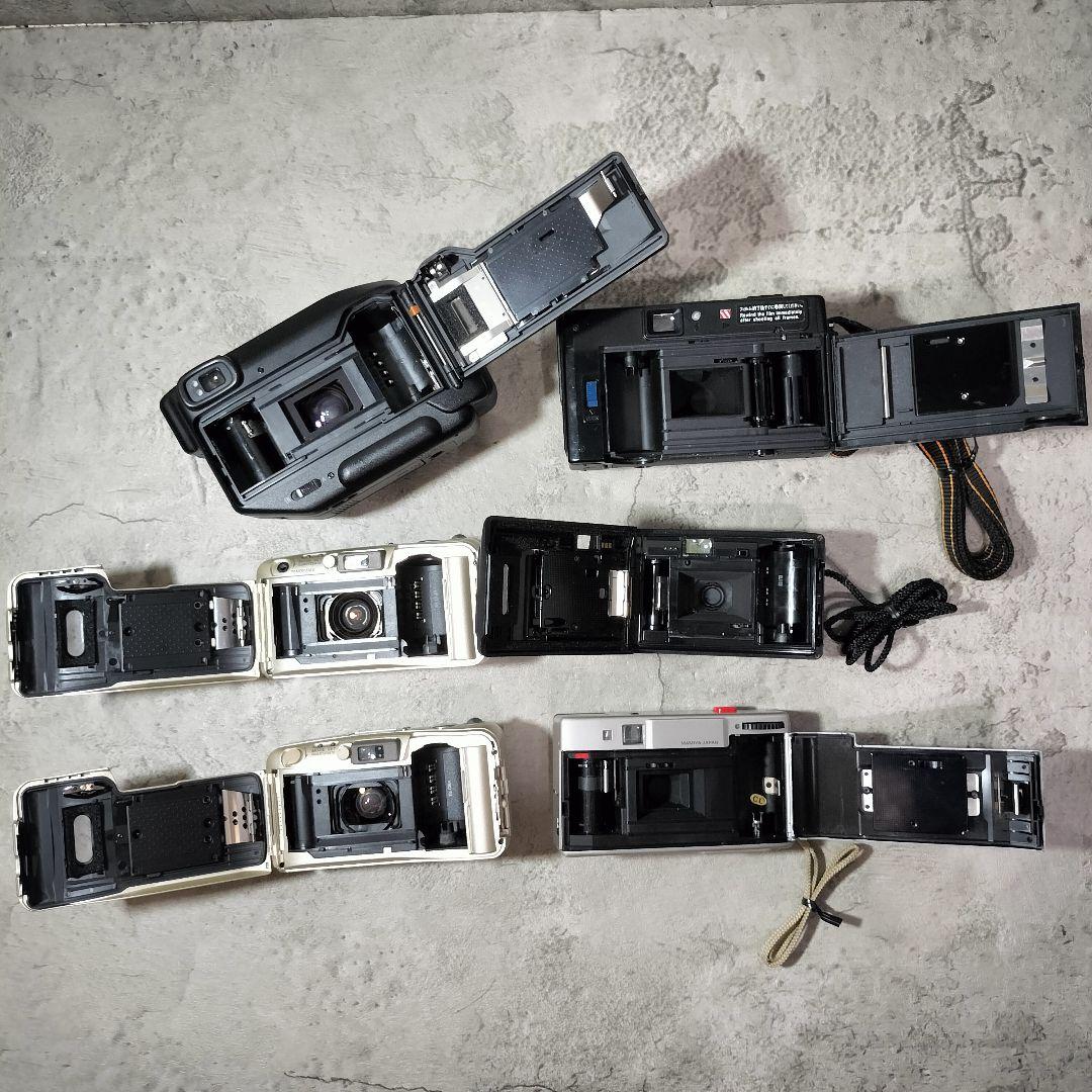 【ジャンク】フィルムカメラ まとめ Canon 他　コンパクト ハーフ カメラ