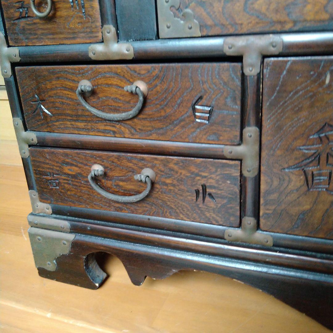 李朝様式薬箪笥