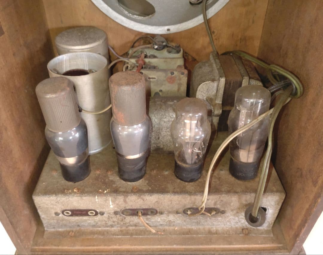 戦前 真空管ラジオ ジャンク品 昭和レトロ 大正ロマン 朝ドラ あんぱんでも話題