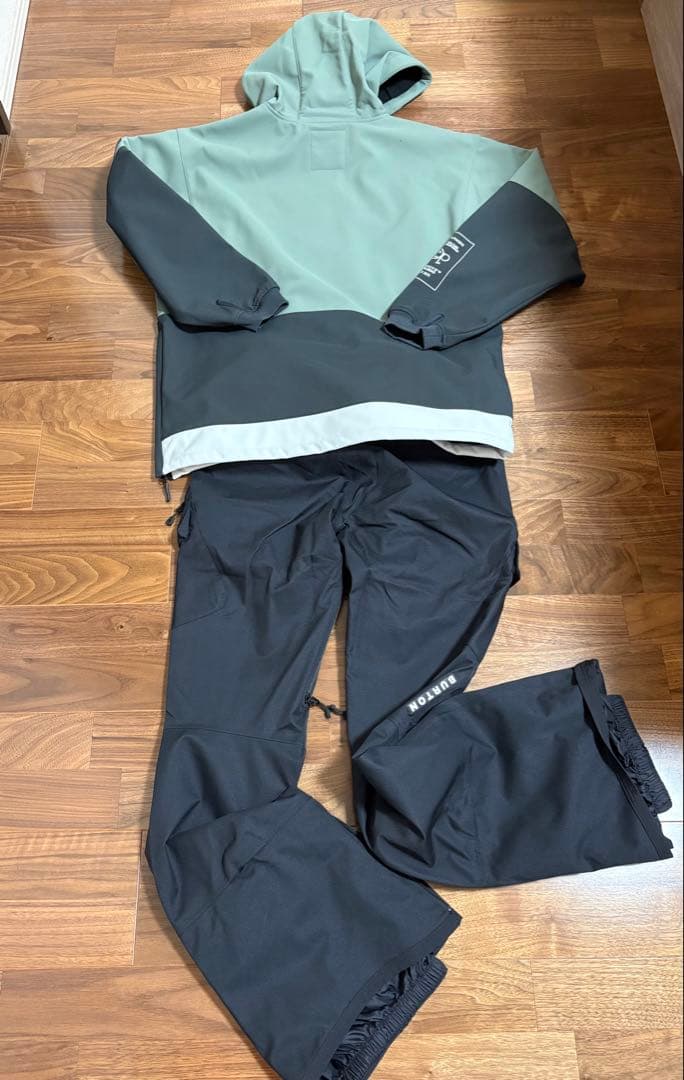 極美品‼️OP&BURTON スノーボードウェアセットアップ+グローブ フルセット