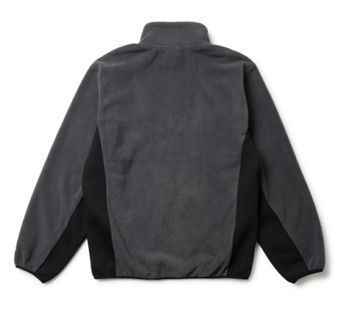 NEW ERA GOIF GFフリースFフルジップジャケット グレー