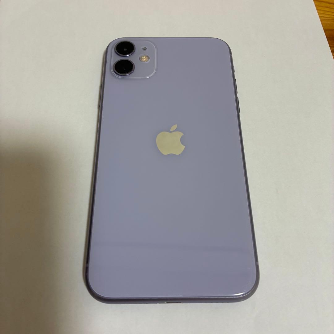 iphone11 64GB パープル