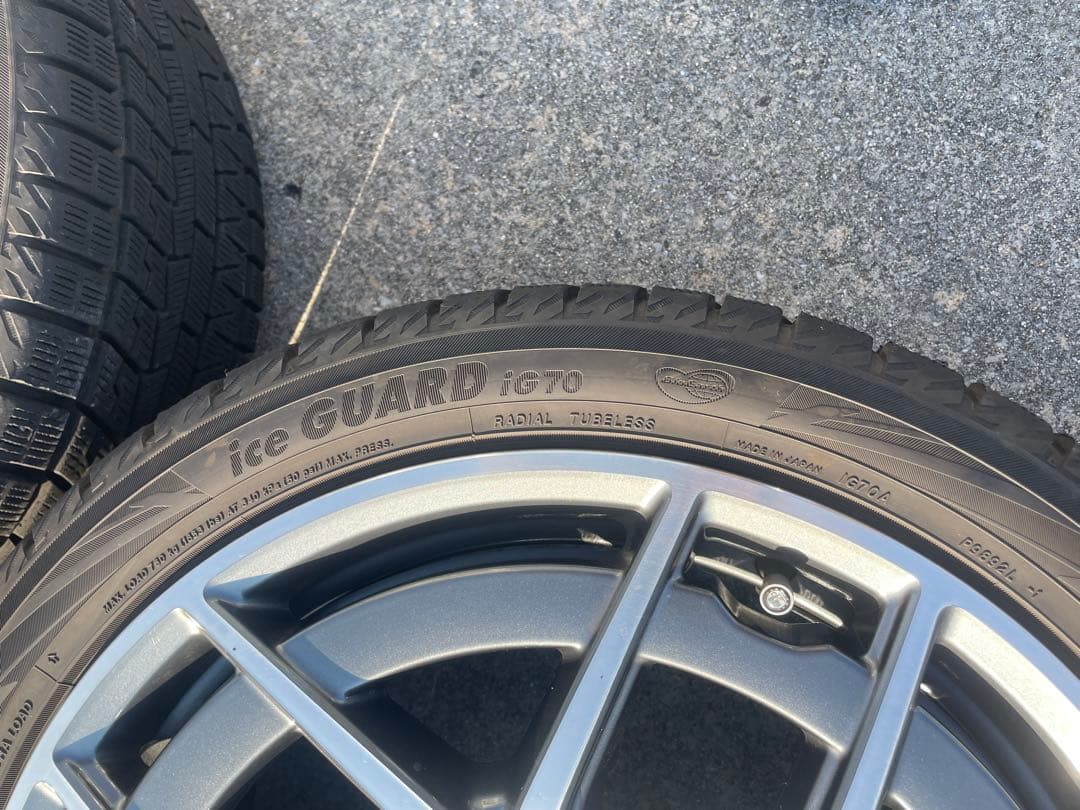 メルセデスベンツ・AMG ・E220d・スタッドレスタイヤ・発送たのメル便にて！