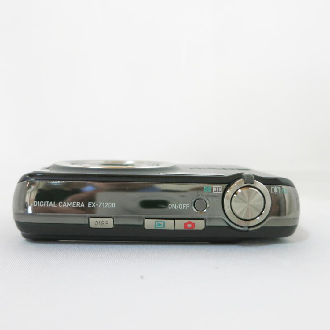 CASIO EXILIM EX-Z1200 ブラック コンパクトデジタルカメラ