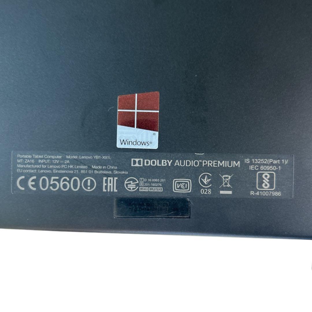 その他ノートPC本体 LenovoYOGA BOOK YB1-X91L4GB 64GB Windows