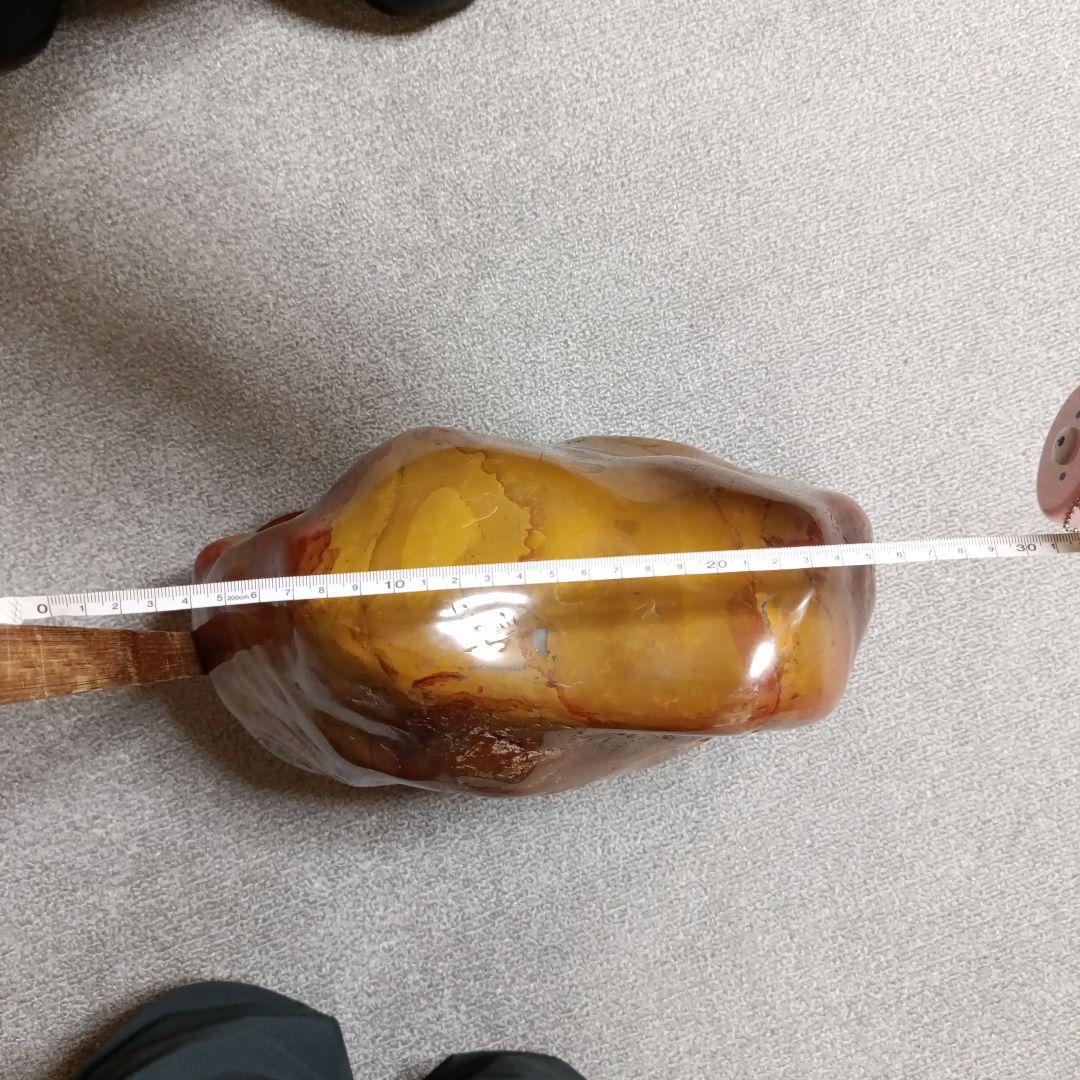 佐渡の赤玉石