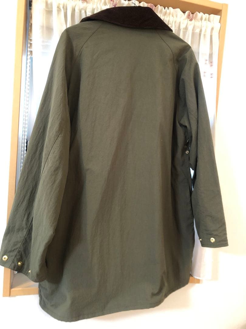 Barbour × Spick and Spanノンワックスジャケット別注タグ付