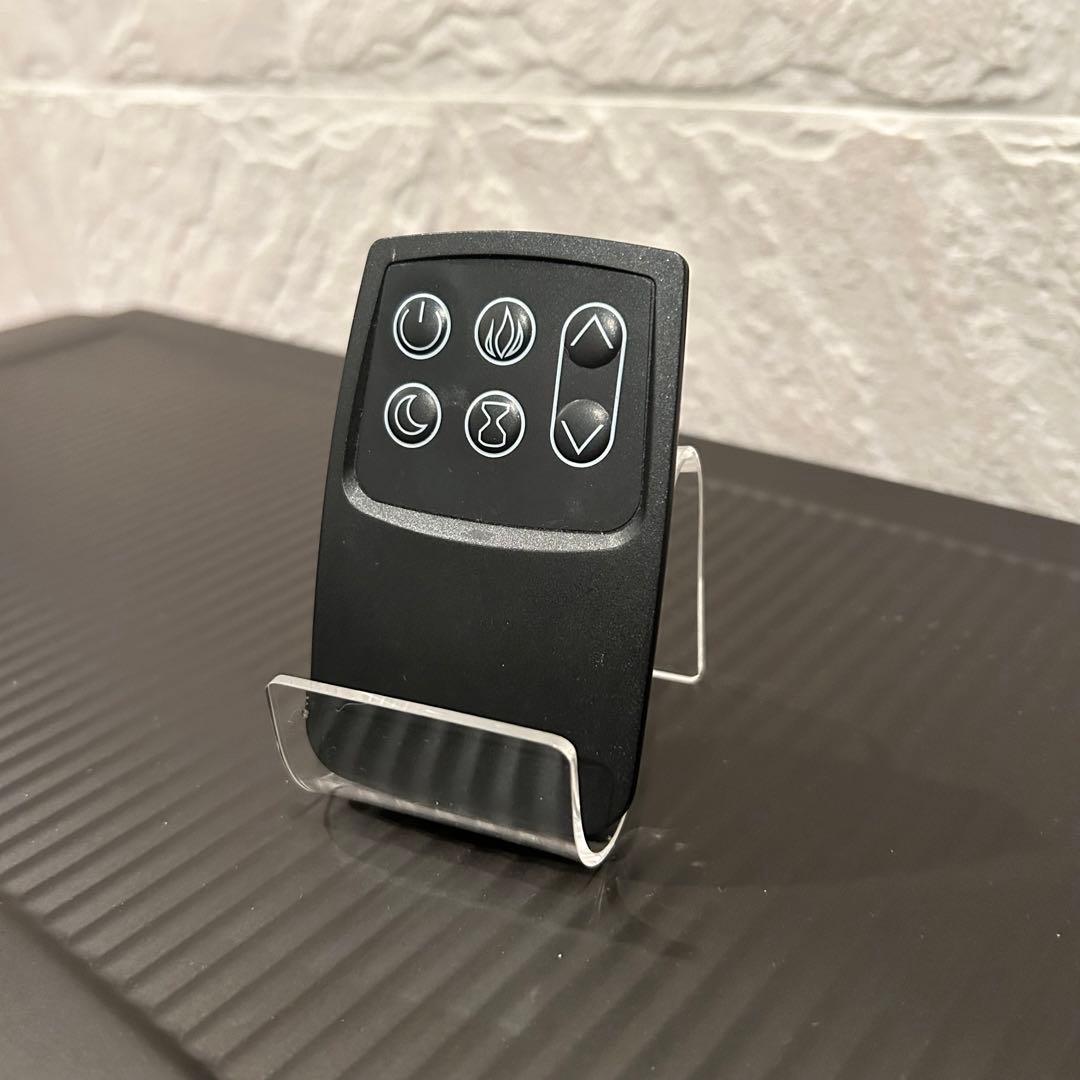 【極美品】QVCジャパン 暖炉型ヒーター ファンヒーター 電気ストーブ 黒