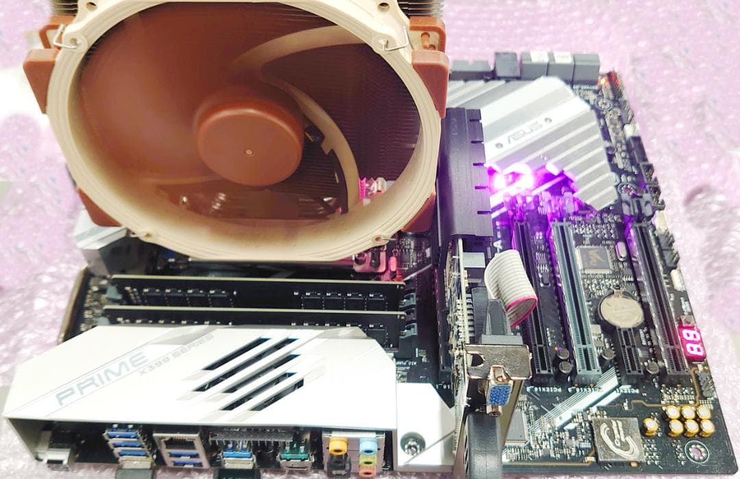 マザーボード PRIME X399A Ryzen Threadripper 2950X 64G