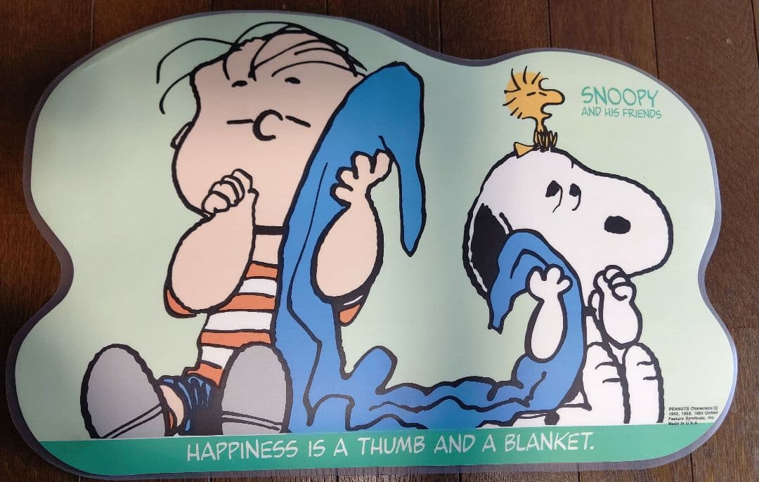 ビンテージ　スヌーピー　Placemat　ランチョンマット