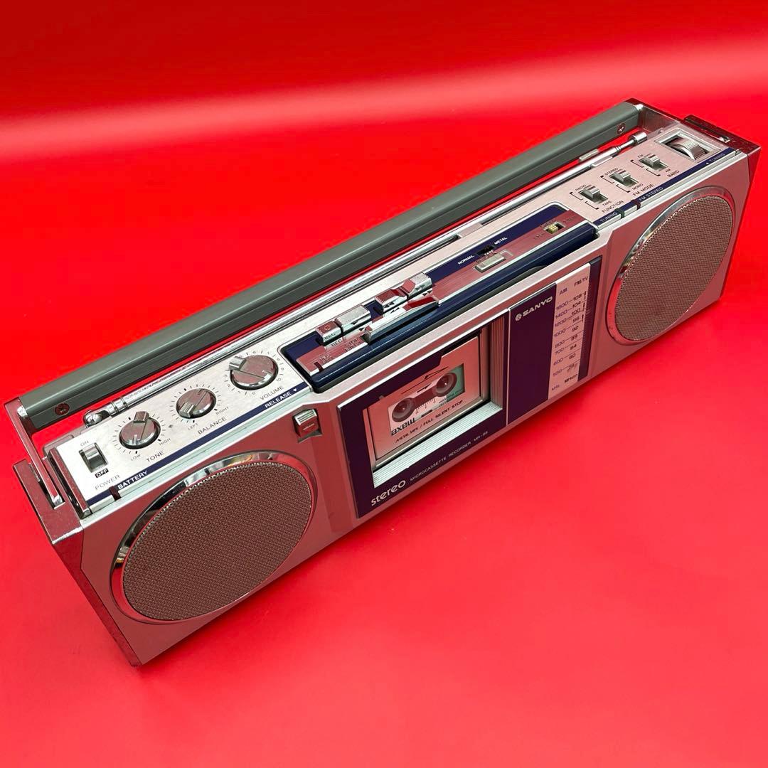 希少　激レア　SANYO MR-88 サンヨー　ステレオラジカセ レトロ　日本製
