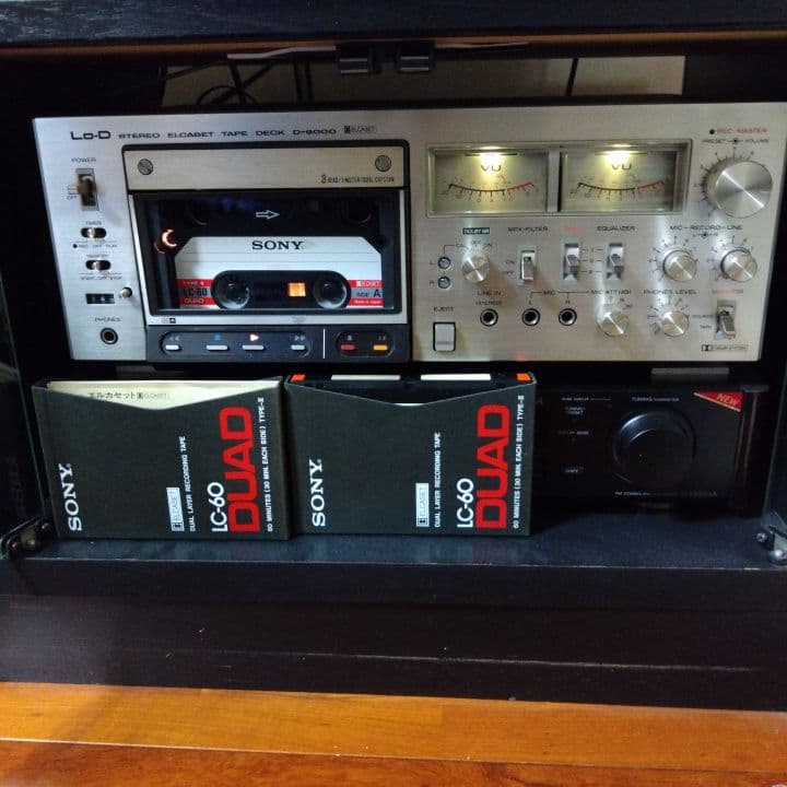 Lo-D エルカセットデッキ D-9000（SONY EL-7 OEM品）＋α