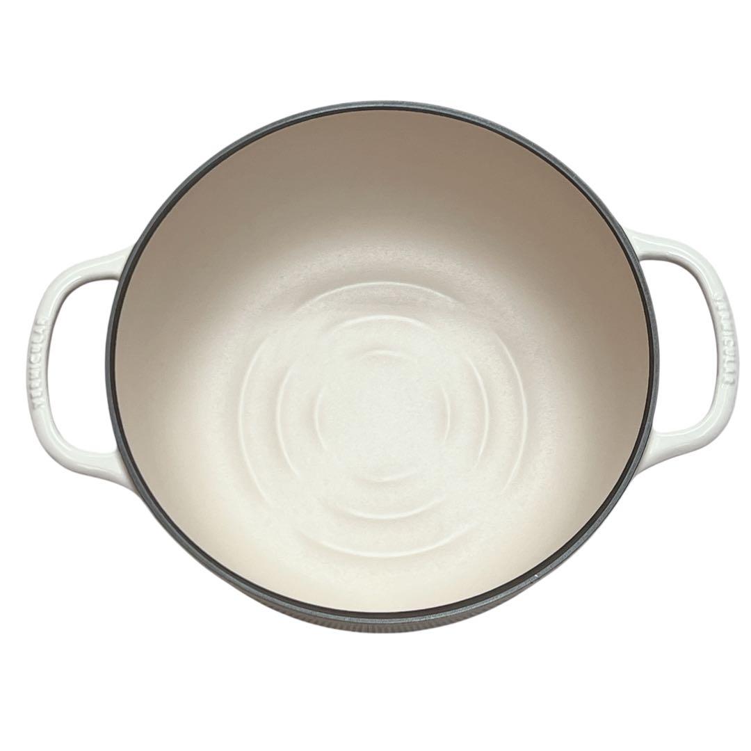 【美品】VERMICULAR バーミキュラ ライスポット ホワイト PH23A