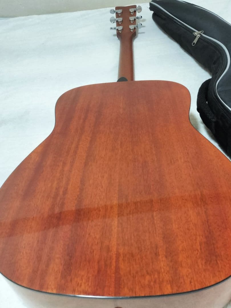 YAMAHA FG-800 トップ単板 ケース付 初心者にもオススメ