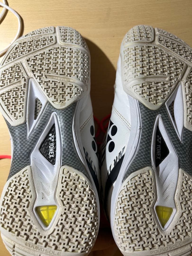 YONEX バドミントンシューズ 桃田賢斗 パワークッション65Z ホワイト