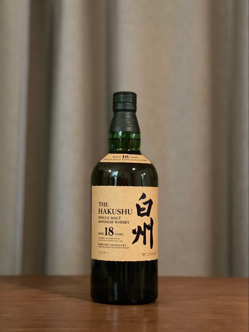 白州 18年 シングルモルトウイスキー 700ml