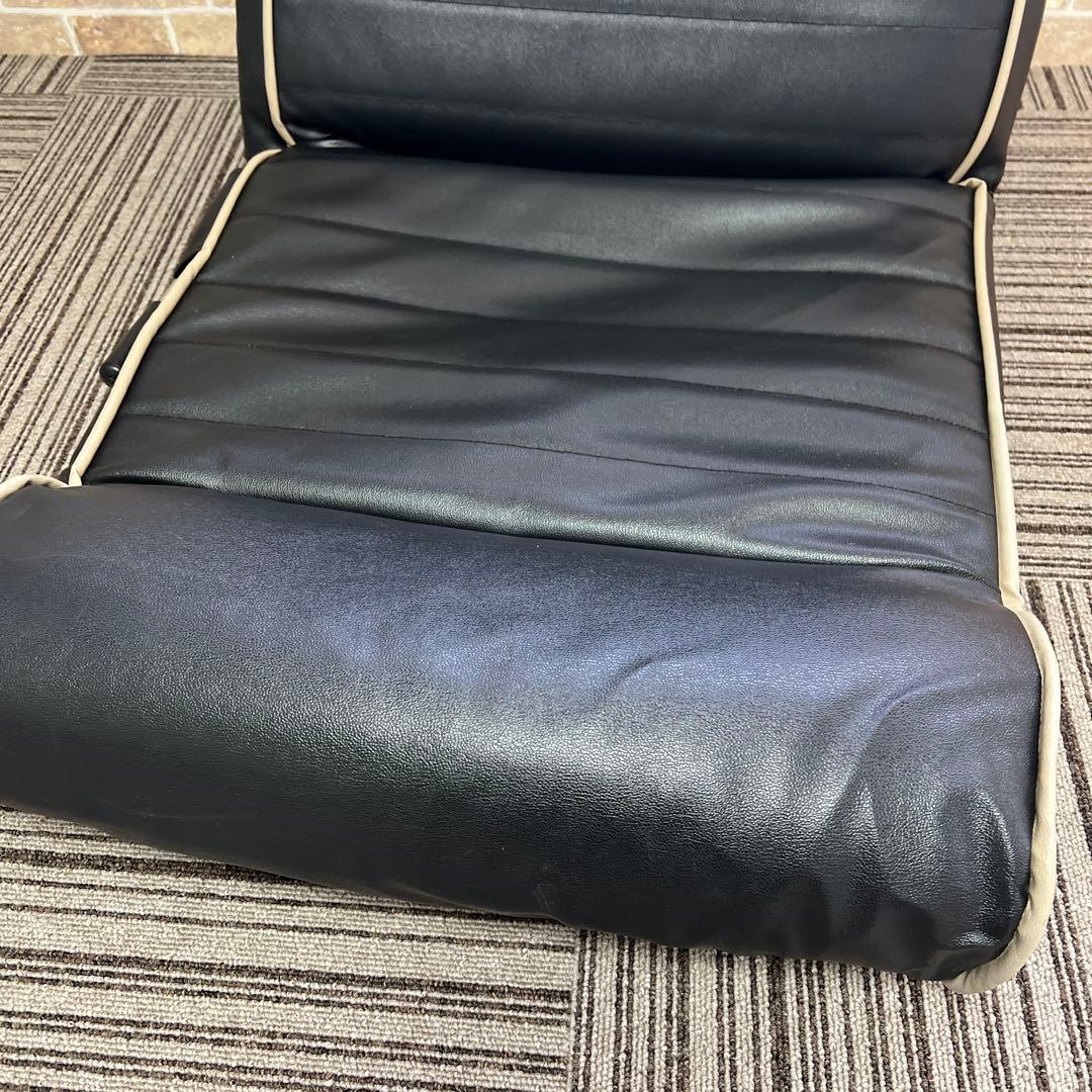 【正規品】座椅子　レバー式　ブラック