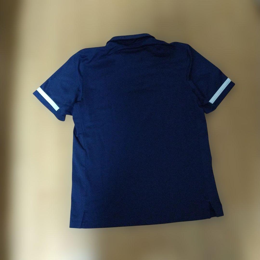 adidasアディダス青山学院大学サッカー部練習着移動着上下ポロシャツＬサイズ