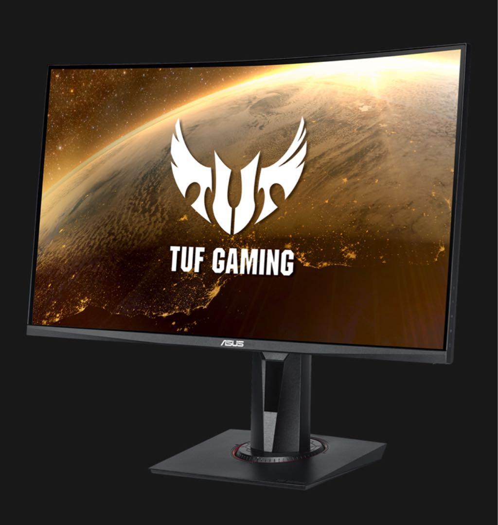 ASUS TUF GAMING VG27VQ カーブモニター 27インチ