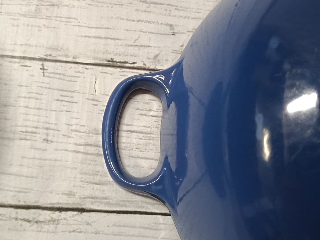 ルクルーゼ　26cm　マルミット　コバルトブルー　LE CREUSET