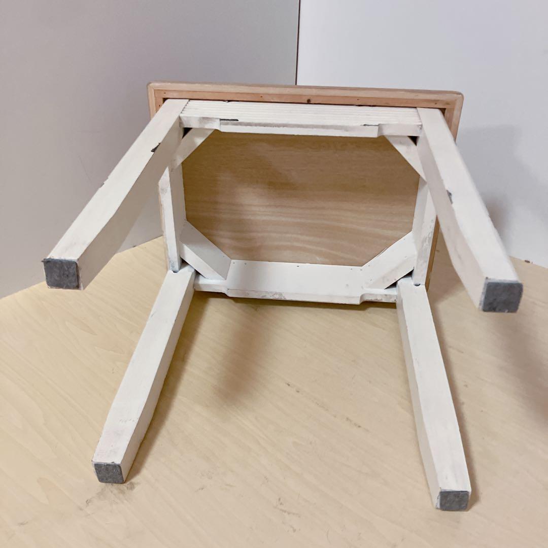 東谷　アンティーク調　デスク＆チェアセット　カントリー風　木製デスク　木製チェア