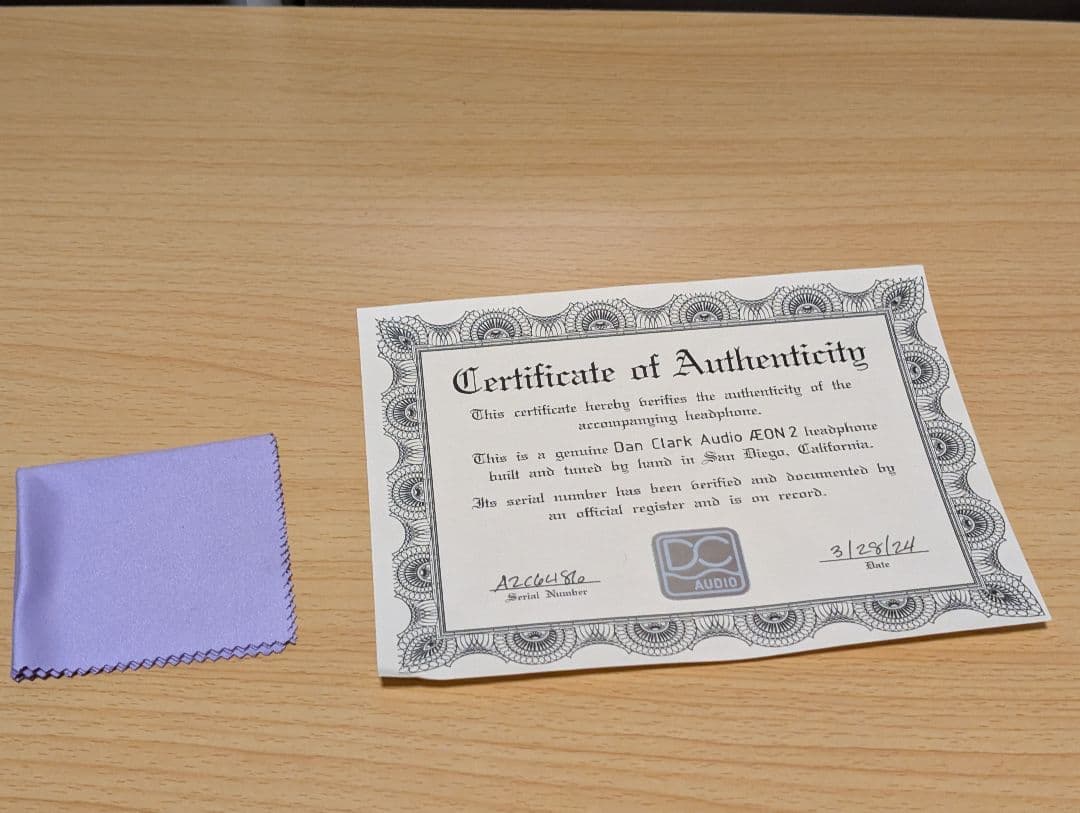 ヘッドホン Dan Clark Audio AEON 2 Noire