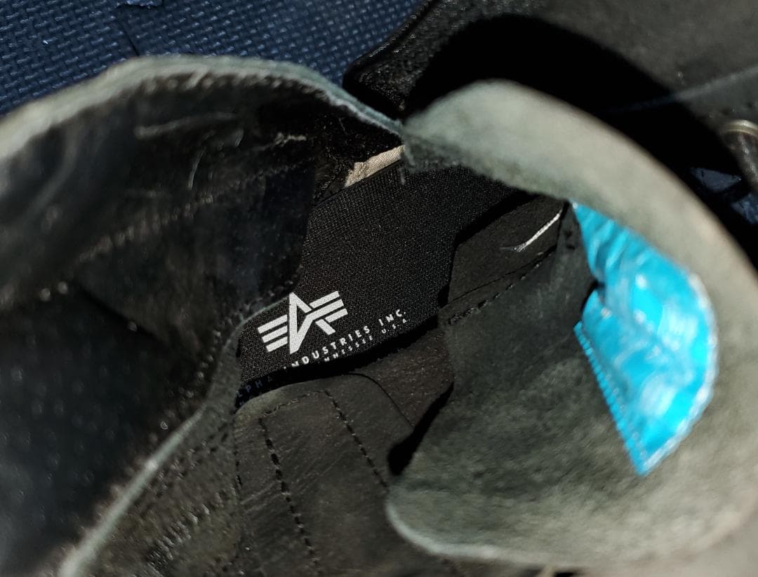 ALPHA INDUSTRIES 9 Hole BikerBoots ミリタリー