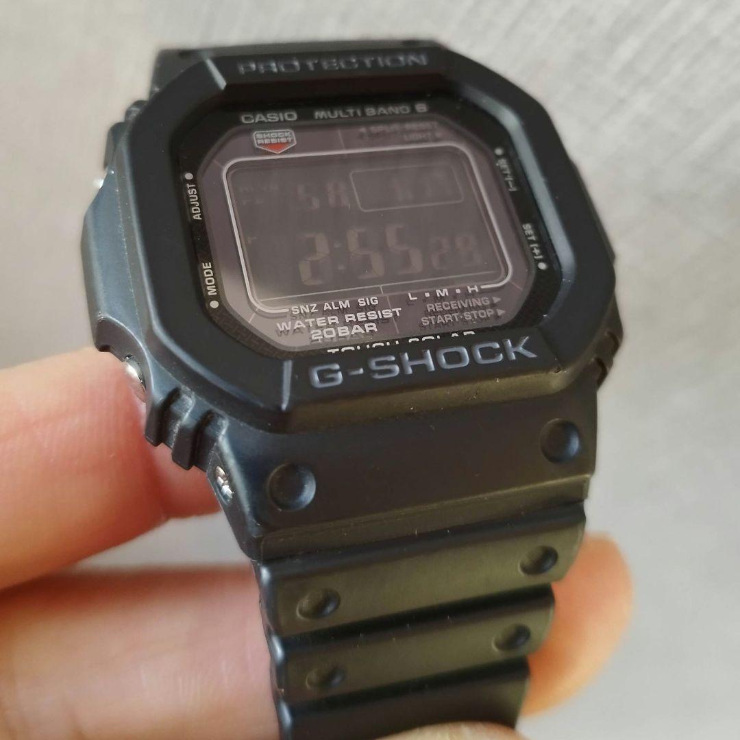 ​【美品】G-SHOCK GW-M5610U 電波ソーラー 定番　ブラック