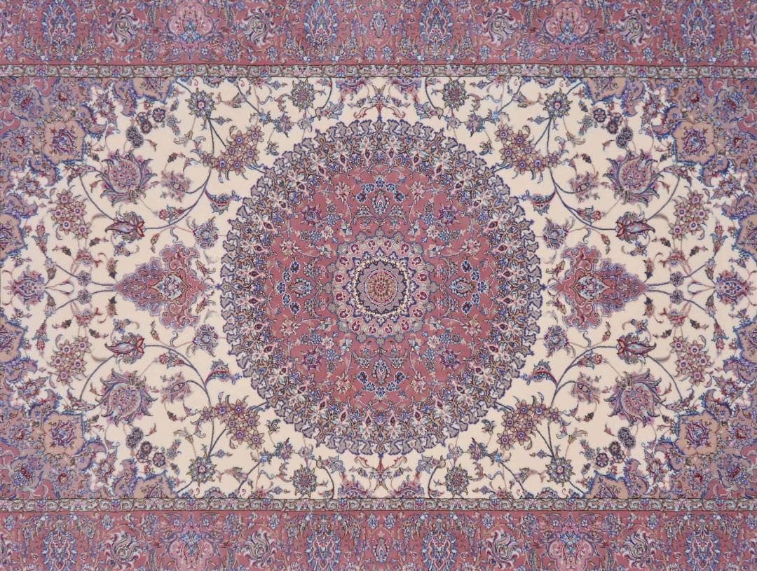 専用！高密度！輝く 本場イラン産 絨毯！約150×225cm‐200721