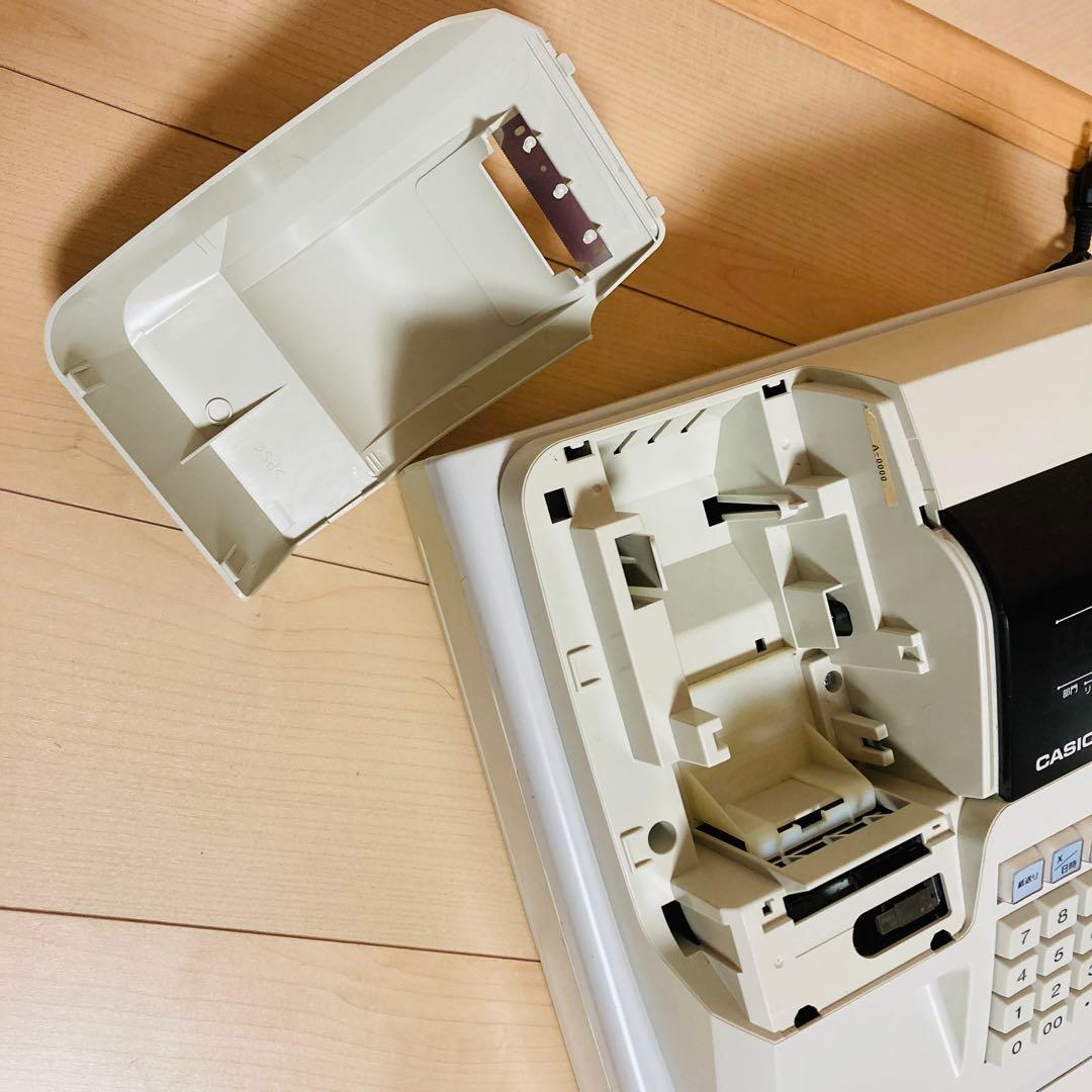 【美品】CASIO カシオ 電子レジスター 100ER 人気コンパクトサイズ