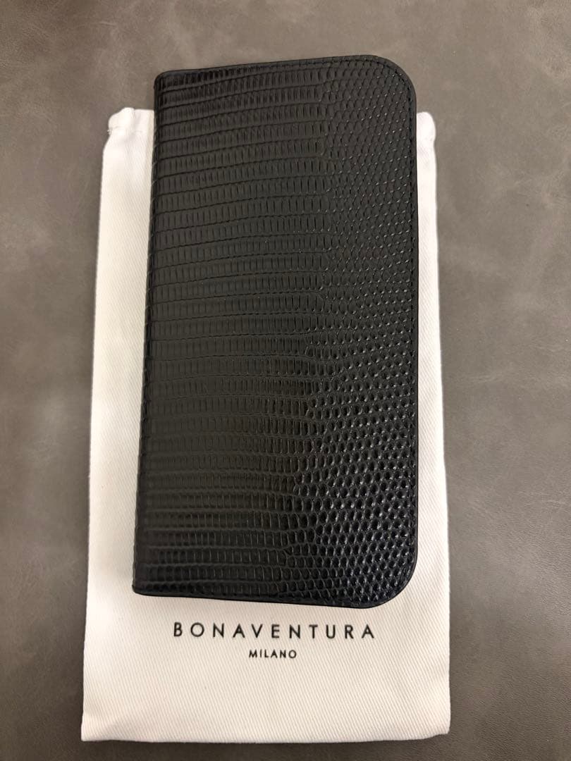 定価2.2万 完売品ボナベンチュラ iPhone17 手帳ケース付属品完備 美品