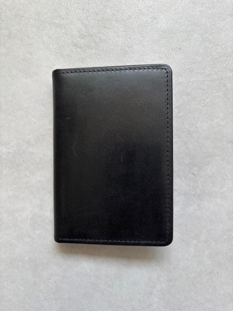ホワイトハウスコックス Whitehouse Cox 名刺入れ　S7412 黒