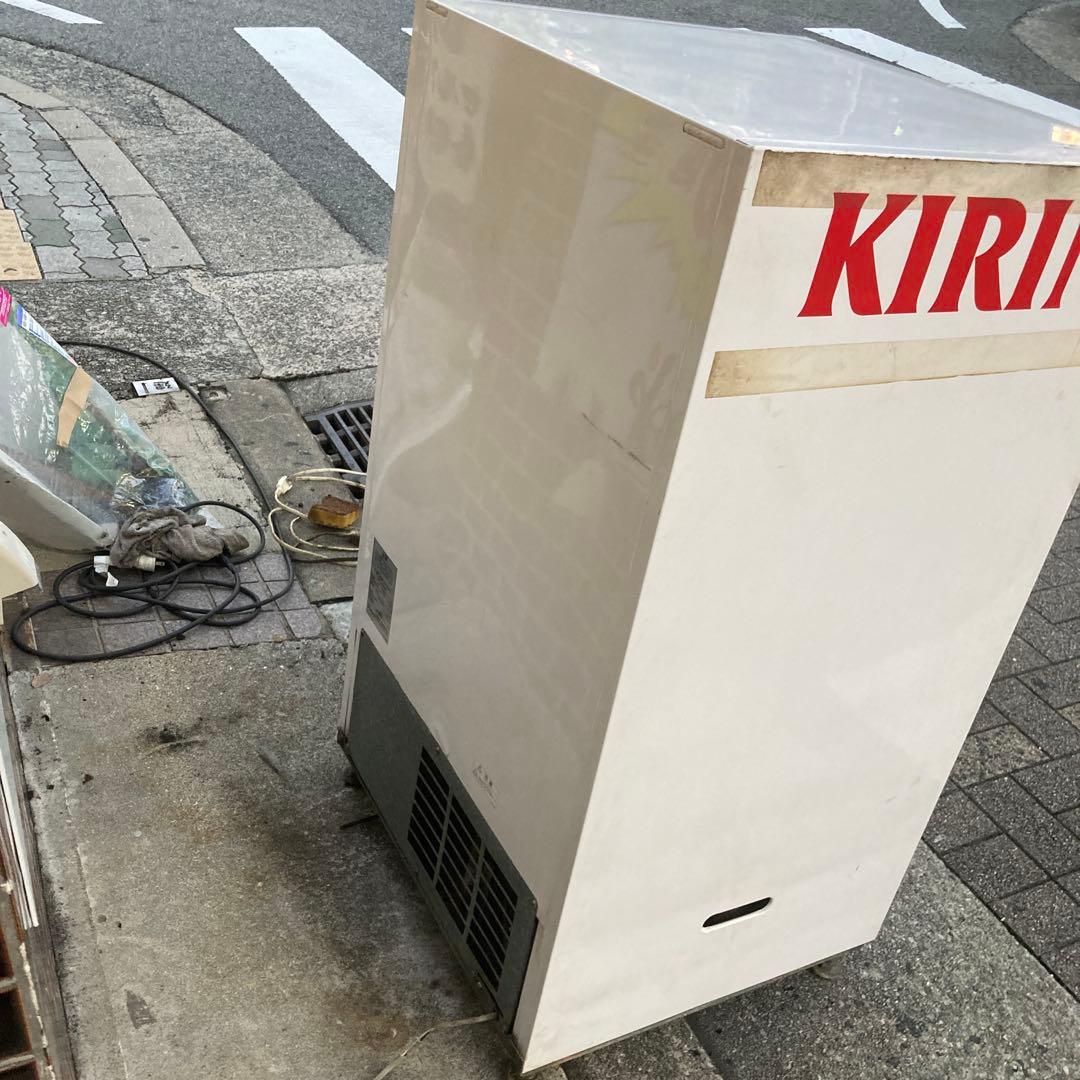 引取限定　昭和レトロ サンデン 冷蔵ショーケース MU-230XC 163L