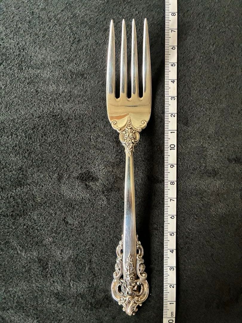 わ*ん様 【グランバロック】スターリングシルバー　カトラリー4本セット　★オーク