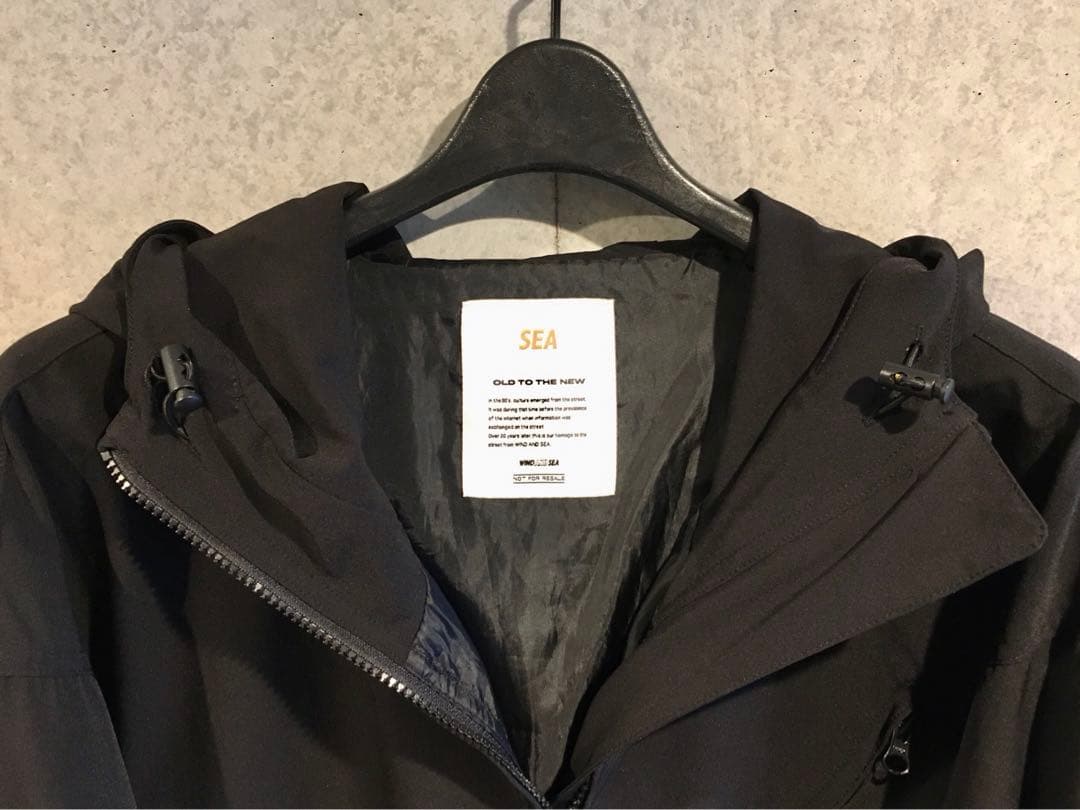 WIND AND SEA ウィンダンシー リフレクションナイロンパーカー