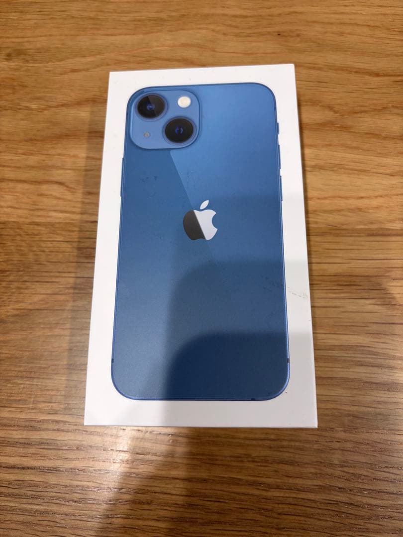 iPhone 13 mini 256GB ブルー　箱あり 付属品あり