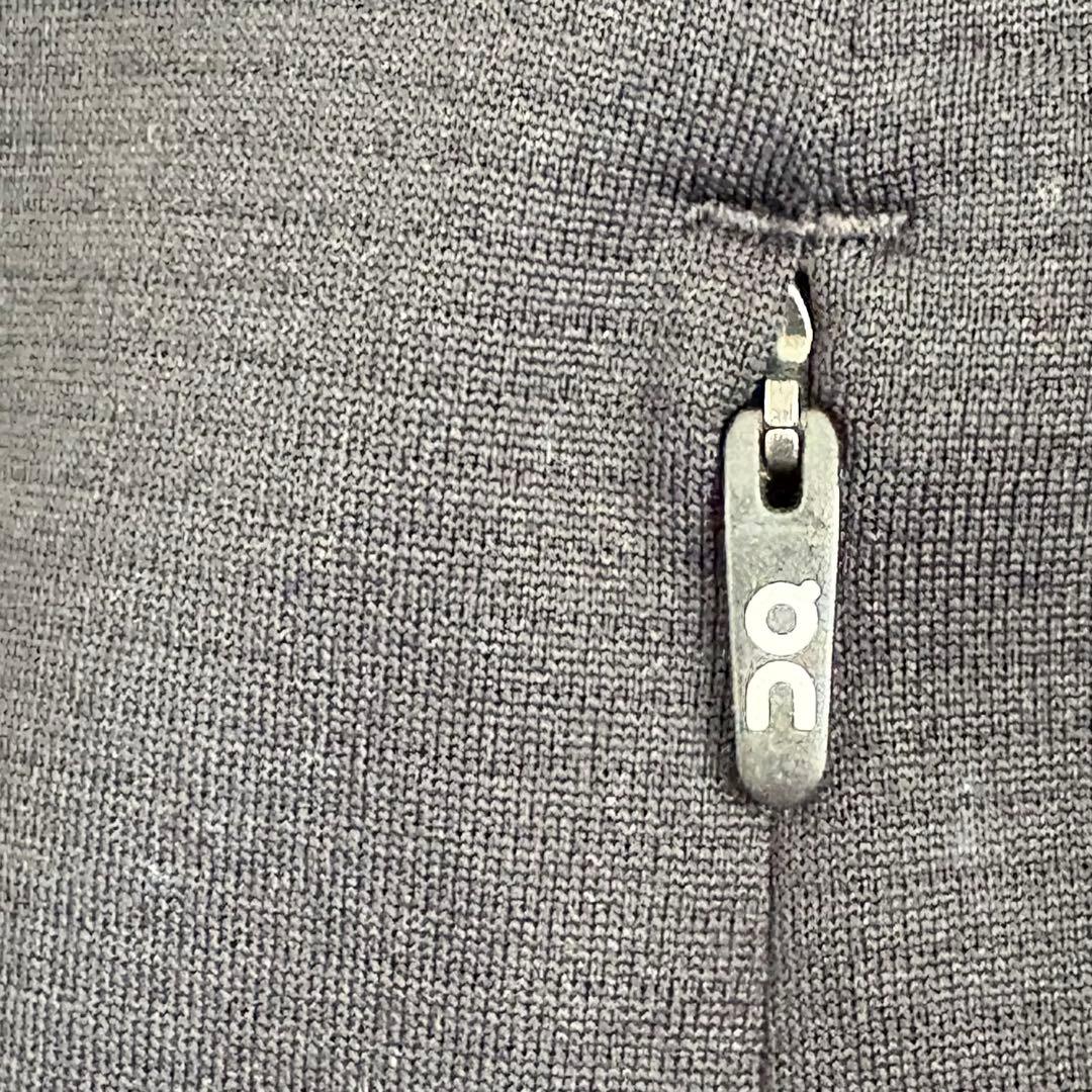 on Climate Zip Hoodie オン　クライメイトフーディブラック