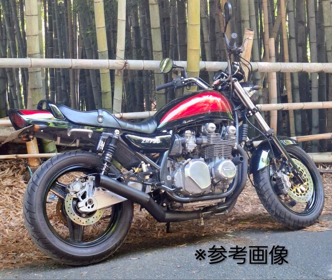 ゼファー750 ネオショートマフラーダウンタイプ