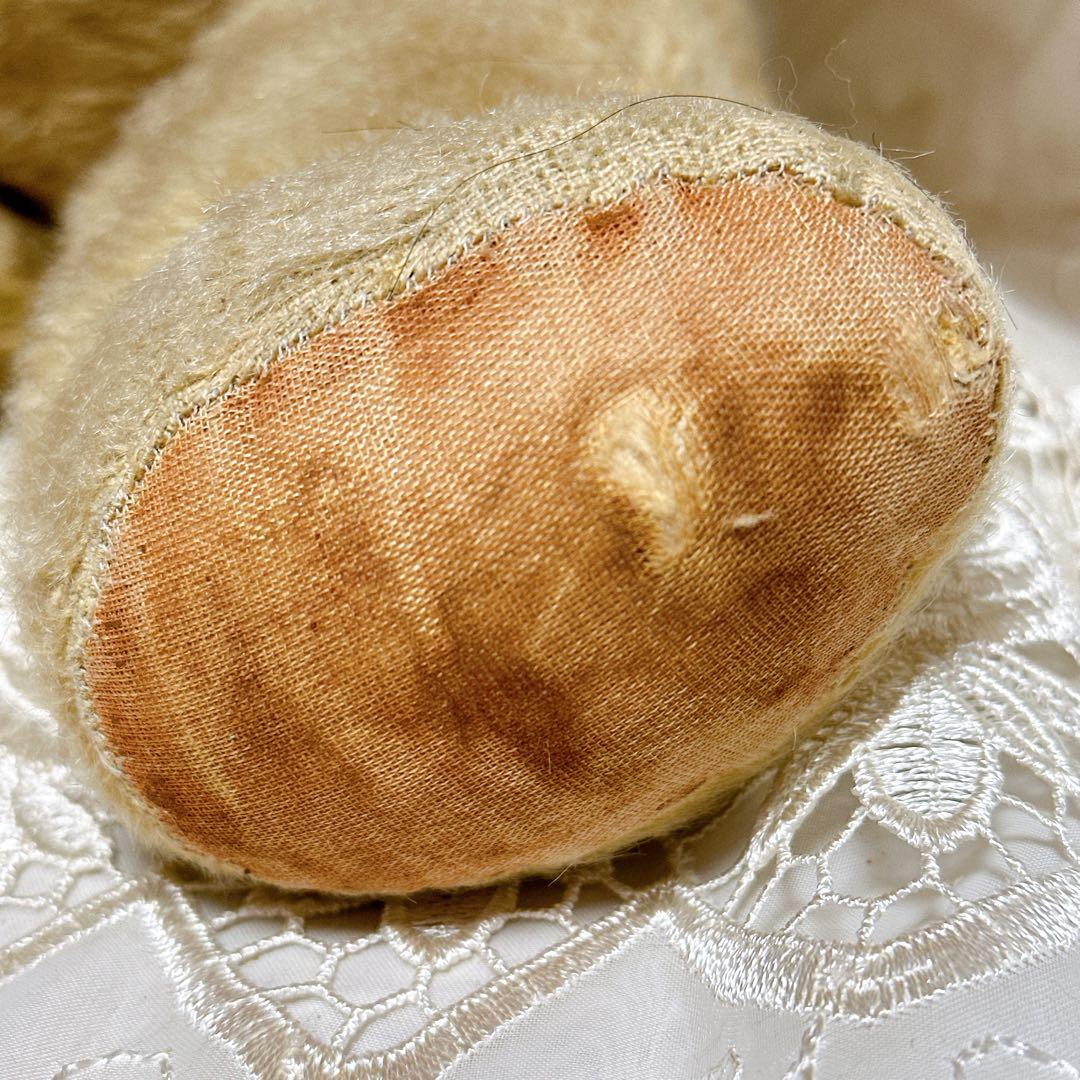 ❤️ビッグ❤️黒いお耳のチャドバレーベア　アンティークベア　Chad Valley